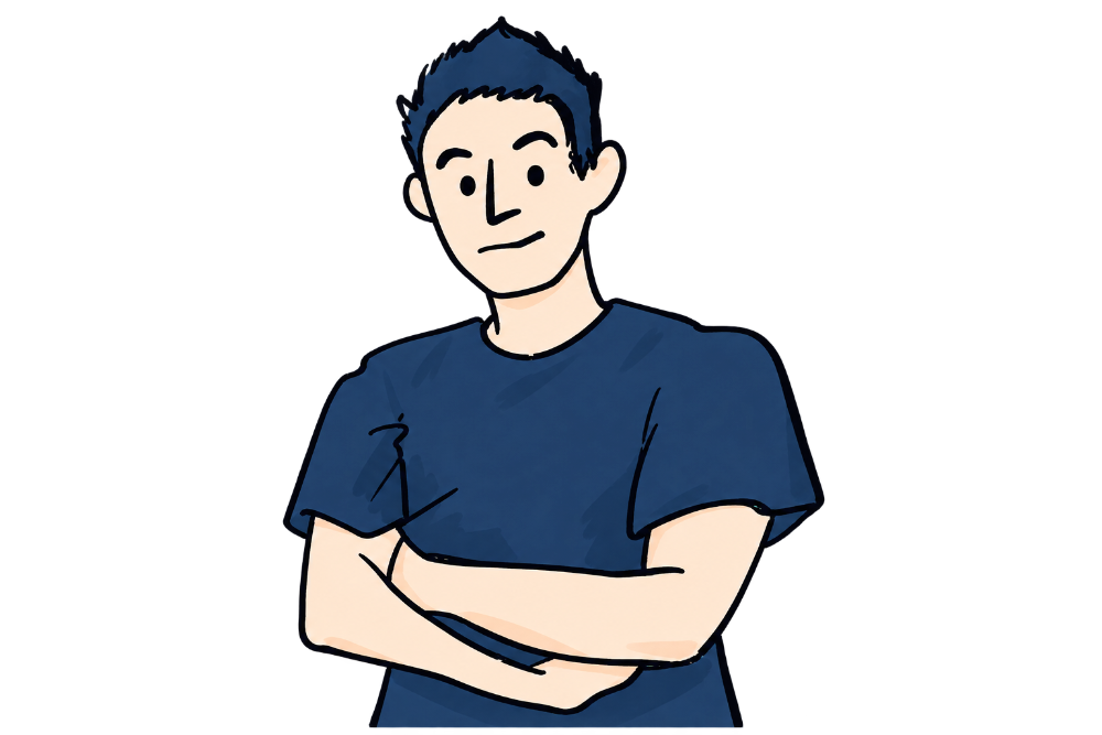 岩井純一のイラスト